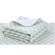 Urinabscheider wasserdichte und atmungsaktive Babyprodukte Erwachsene Pflegepolster Tante Pad Baby Luftschicht Urinabscheider grünes Gitter 80*120 cm