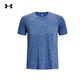
Under Armor (UNDERARMOUR) official short-sleeved men's spring and summer Seamless fitness training suit breathable running half-sleeved sports T-shirt men's clothing 692 blue-63% nylon 37% polyester fiber 2XL