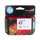 HP47 Cartuchos de tinta originales Volumen de impresión grande aplicable a 4825 4826 4828 4829 4877 Impresora HP 47 Color [aproximadamente 700 páginas]