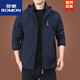 
ROMON (ROMON) jacket men's spring and autumn men's outdoor American windproof and waterproof style. Clothes men's autumn sports jacket military green 9898 style plus velvet 3XL