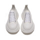 Alexander McQueen Alexander McQueen Women's TreadSlick Series Lace-up Thick-Soled Casual Shoes New Year's Gift White 697072 W4MV2 9000 36