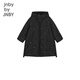 jnby by JNBY江南布衣童装冬装男女童长款羽绒服连帽刺绣图案儿童1N0C13601 001本黑 160 cm