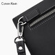 Bolso a mano para hombres de Cohnim Kevin sosteniendo la mano de la mano de los hombres con la cremallera que sostiene una billetera larga dando a su esposo el regalo de cumpleaños del padre [negocio de la moda] c226 negro