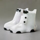 Zhu Xiamingji children's rain boots cover for boys and girls thickened anti-slip shoes cover for primary school students waterproof rain boots cover for kindergarten children's rain boots sky blue [30/31] size