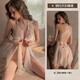 
Man Yan sexy, small breasts, big bed temptation pajamas suit passion uniform battle gown 9273 white steel buckle nightgown, average size recommended weight 80-120 Jin [Jin equals 0.5 kg]