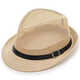 
Mozilan Spring and Summer Outdoor Casual Hat Men Men's Breathable Straw Jazz Hat Straw Hat Breathable Mesh Top Hat Coffee One Size 57-58cm