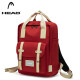 HEAD Backpack Women's Large Capacity Backpack Men's 15.6-inch Laptop Bag Travel Water-Repellent Student School Bag