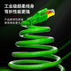 安普康AMPCOM万兆七八类网络跳线CAT7电竞无氧铜S/FTP双屏蔽CAT8工业超柔电脑网络跳线 【超柔】八类万兆双屏蔽 黑色 1.5米