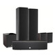 
JBL STUDIO 698 Home Theater Audio Set Home Speaker Wooden HIFI Floor-standing Dual 8-inch Bass Unit Living Room Professional Cinema 698 Dark Wood + 3800 Power Amplifier