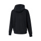 Nike (Nike) Chaqueta de sudadera Summer de verano Nuevos deportes de baloncesto de la NBA de punto más lana Moda Captain Capucha DX9794-010 Negro más Fleece S