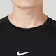 耐克（NIKE）短袖T恤男2025夏季新款运动服快干休闲上衣健身服跑步训练紧身衣 黑色/DRI-FIT快干 L