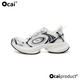 Ocai Disk Runtech Silver White Flying Disk Running Shoes Silver White 38