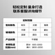 九牧（JOMOO）淋浴隔断屏风洗澡卫生间淋浴房浴室洗手台干湿分离隔断墙玄关定制 枪灰 600-690 高2米【透明光玻】