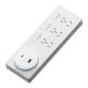 Bull Electric 86 Tipo de panel extendido Panel multifunción Converter Expander Batty Board de cableado de la pared Catina blanca 26 agujeros se extiende al cableado izquierdo derecho