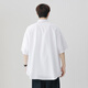 Camisa de geniolamodia Primavera y verano Camisa de estilo Hong Kong Hong Kong Boy Versátil Versátil Cata blanca 3xl