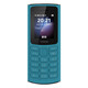 Nokia [new] Nokia Nokia 105 4G full network connection dual-slot dual standby ultra-long standby large button elderly machine student backup function machine blue official standard