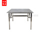 Table de feu du village de Shantoulin petite table à manger 304 en acier inoxydable pliage carré table tire table maison table à manger à la maison