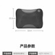 Haier cervical spine shoulder, neck, waist and back massager pillow home office massager hot compress plug-in model gray HZT-Y01HU9