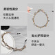 Zuoou high-end hair hoop for women Korea 2025 new fairy rhinestone head hoop hair clip heavy industry crystal hair accessories hair bundle glacier white crystal