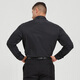 DIBINZE Camisa blanca de gran tamaño Hombres Manaje largo