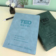 Jingdong Express TED Intensive Reading Plan soft cover loose-leaf TED speech script with bilingual audio video spoken language haze blue <TED Intensive Reading Plan 2> Default