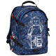 Lego Lego Schoolbag Student Sackepack Children Children 1-3-3-6 sac à dos éclaire le cadeau Burden Male Blue 20041