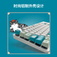 罗技（Logitech）K835机械键盘 有线键盘 游戏办公键盘 84键 白色 TTC轴 青轴-吾皇万睡国风系列