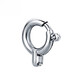Fat Donglai same platinum necklace button connector PT950 buckle accessories spring buckle platinum open small circle bracelet platinum 950 spring buckle