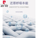 皮尔卡丹简约秋季薄款保暖镂空针织面料白色t恤男短袖修身潮流圆领半袖男 BNS9756-白色 4XL