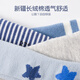 LangSha children's socks, boys' four-season mid-calf cotton socks, high elastic, comfortable and breathable space-themed student socks, medium and large children's socks