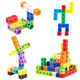 
Cute Tu digital square toy building blocks 1-100 children's assembly toys cube squares Montessori mathematical puzzle [box] 270 squares + drawings