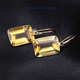 GEM STONE KING 14 carat citrine earrings 14K gold set with colored gemstones earrings and earrings as birthday gifts for girlfriends and best friends citrine earrings