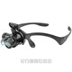 Head-mounted magnifying glass glasses type maintenance magnifying glass with light LED head-mounted high-definition high-power 25x inspection Model: BST-9892F [monoglasses, four magnifications]