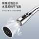 
OULIN Kitchen faucet induction faucet hot and cold rotary pull-pull type intelligent faucet wash basin faucet 9906 Non-induced crystal diamond silver pull-pull three-out faucet 9806