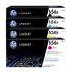 HP (HP) 656X-Serie CF460X Schwarztoner-Patrone mit großer Kapazität (anwendbar für Modell M632 M653) HP CF460X-CF463X vier Farbset