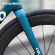 COLNAGO梅花V3 ULTRA 公路车7170电子变速碟刹碳纤维一体把碳轮组自行车 整车 蓝金色-V3 ULTRA 520