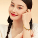 Liufu Schmuck Full Gold Funafu Lion Danz 5d Hart Goldfarbe Handwerk Gold Seilarmband Kette A01TBGB0022 7,88 Gramm (einschließlich Arbeitskosten 3522 Yuan)