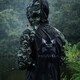HISTAR fishing raincoat special waterproof ultra-thin breathable full-body rainstorm-proof thickened long lure raincoat fishing equipment four-season sleeved hooded fishing raincoat - Camouflage Green XL [recommended 165-180cm 65-85kg]