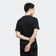 Adidas Neo Men's Vêtements Nouveaux vêtements de sport d'été tricus tricot rond Round Couper Comfort HC9712 Black S