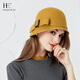 EE NEU WINTER STYLE BRITISH WOLL TOP HAS Sweet und niedlicher koreanischer Freizeithut für Frauen 5003 dunkelblau verstellbar