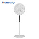 GREE [double-layer expansion fan blades] vertical electric fan, large air volume, household floor fan, wide-angle shaking head, timed remote control electric fan, table-top dual-purpose floor fan FSZ-30X65Bg7