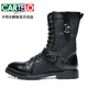 Cartelo Light Luxury High-End Spoced Toe British Schnürstiefel Herrenstiefel Inner erhöhte Martin Boots Herren Lederstiefel Schwarze Innere Erhöht 38 38
