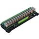 Relay module module 12V 24V combination control board PLC intermediate relay isolation amplifier board 20 channels 12V DC one open and one closed 10A