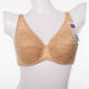 KMKO Purple Lan Underwear SW7373 Bra side-closing adjustment thin cup large bra Apricot skin 80D