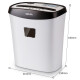 Deli Paper Shredder Nivel 4 Oficina confidencial y hogar Documento de papel de gran capacidad Redder 9928 6 Piezas 5 minutos Nivel 4 Confidencial Capacidad de 15L