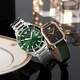 Emporio Armani Watch Ladies Männer europäische und amerikanische Uhren Fashion Casual Vielseitiges Paar Uhren ein Valentinstagsgeburtstagsgeschenk für Freundin AR11338+AR11149