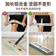 Aige flat large aluminum plate mop household one-size brush-free hand washing 2025 new lazy floor mopping artifact mop dual-purpose 50cm [high-end aluminum alloy material] + 3 cloth
