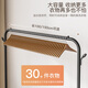 Yupin clothes hanger floor-standing coat rack clothes rack bedroom living room clothes drying rod clothes rack can be placed bold MJ53 black 100
