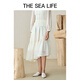 THE SEA LIFE欧海一生 荷叶边半身裙春季别致XC15262 冰淇淋色 S