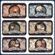 Miaopu le retourne dans le futur 1999 Student Sliding Cover Carte Set Carte de repas Signale Signe de bus Carte d'identité de carte de protection de la carte d'identité COUVERTURE CONTRÔLE CONTRÔLE CARDE RETOUR AU FUT